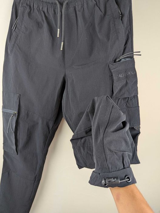 Чоловічі чорні нейлонові карго-штани Alessandro Zavetti, розмір S