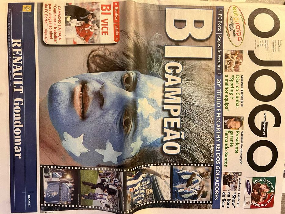 FCP Jornais O JOGO - 2003/2004