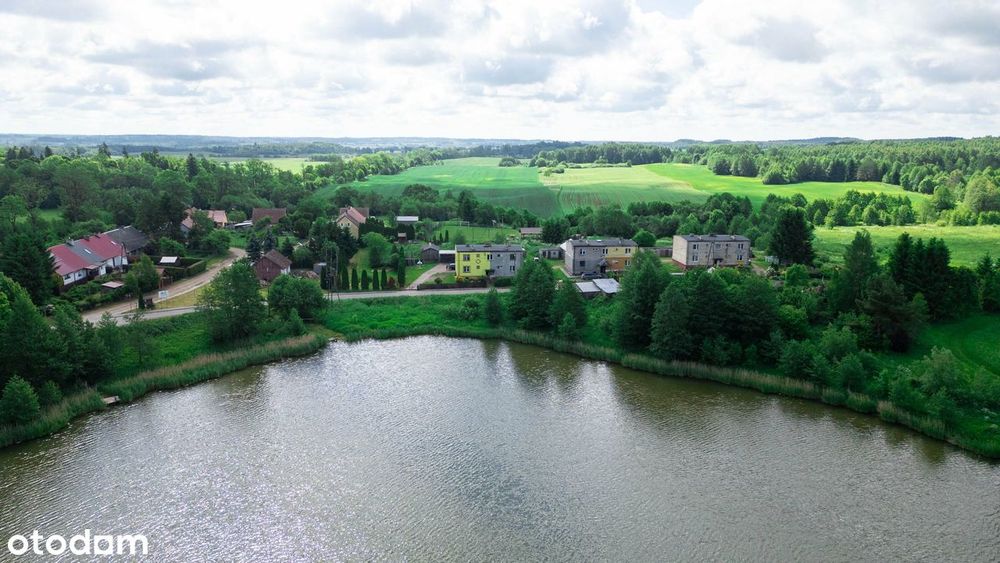 Połowa bloku nad jeziorem na Mazurach!!