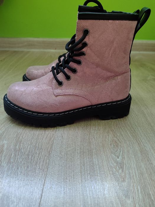 Buty dziewczęce Botki kozaki glany DeeZee rozmiar 36