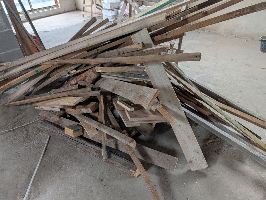 Oddam drewno za darmo