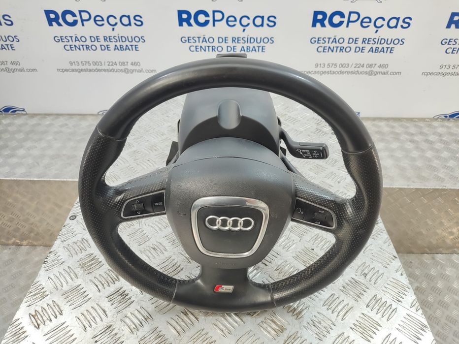 Volante Completo Em Pele Perfurada Audi A1 8X S-Line SLine