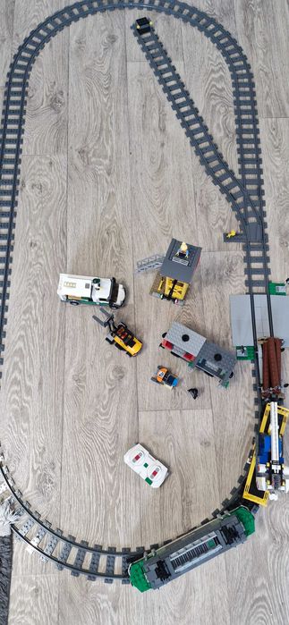 Лего поезд lego city 60198 железная дорога, залізна дорога,залізниця