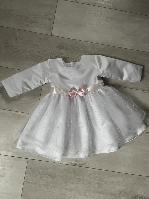 Zestaw zimowy do chrztu dla dziewczynki