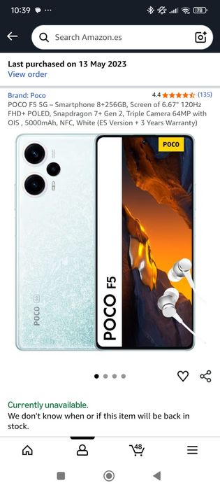 Poco F5 em Ótimo estado