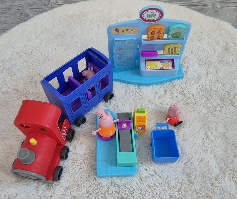 Sklep i pociąg Świnka Peppa