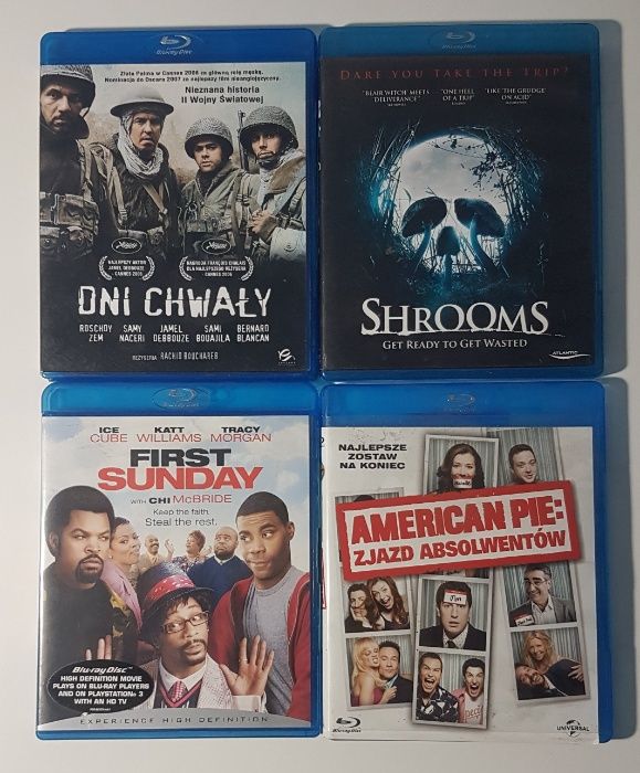 Filmy Blu-ray Shrooms, First sunday,4szt.