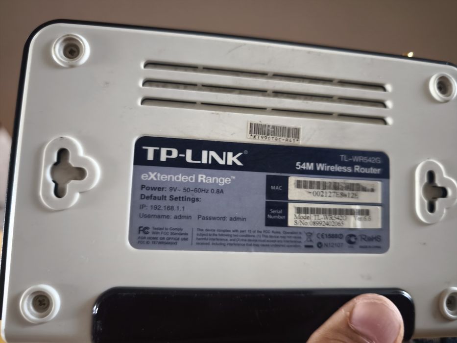 Dwa routery tplink