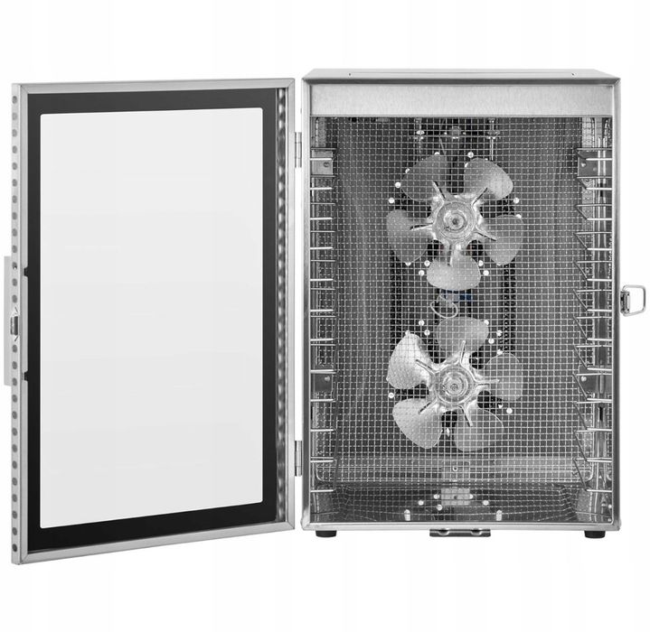 Професійна сушка / сушарка Royal Catering RCDA 500 / 45S  12 решіток 800W / Дегідратор