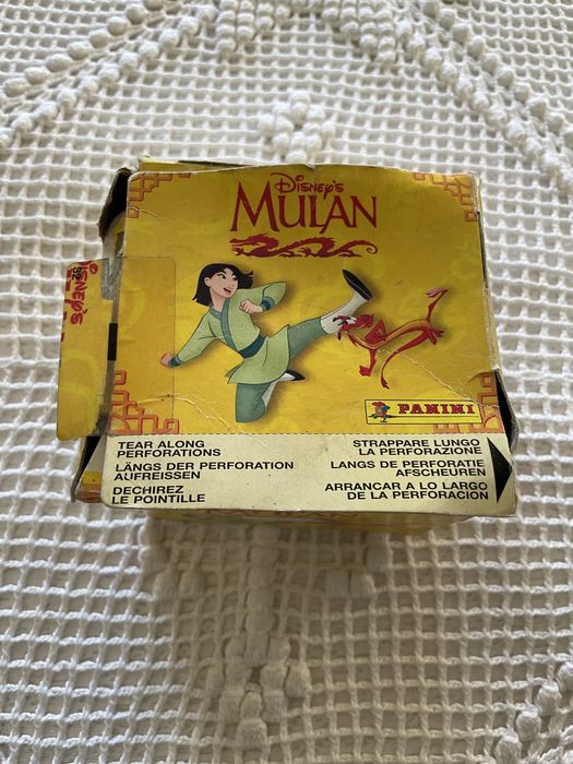 Caixa Adesivos Panini Disney's Mulan 1998