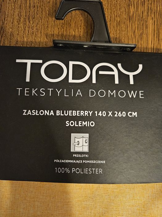 Zasłona nowa na karnisz