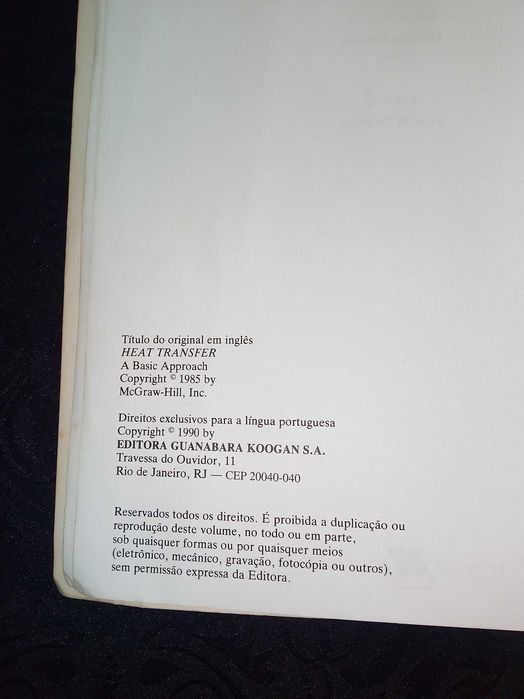Transferência de Calor - M. Necati Özisik (Edição 1990)