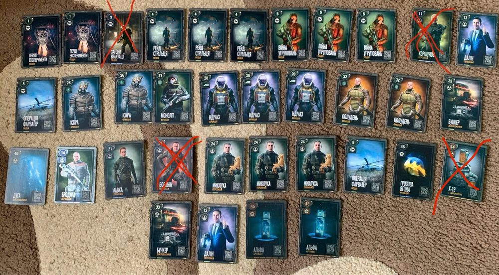 Обмін карт STALKER 2