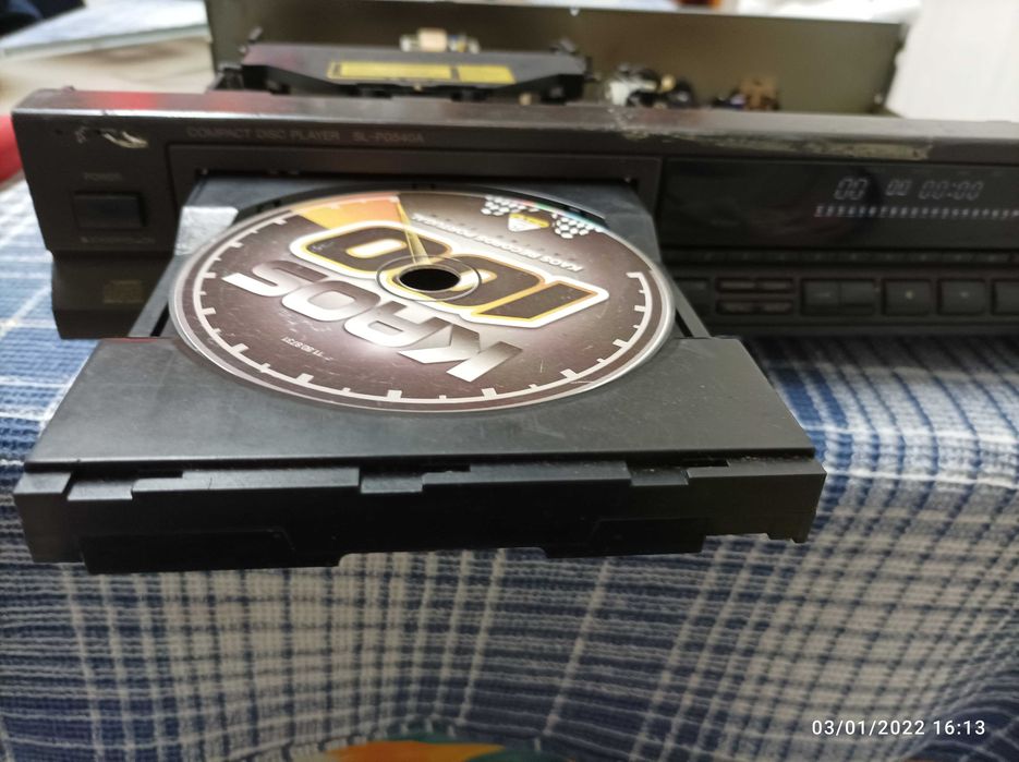 LEITOR DE CD TECHNICS SL-PG540A -Tecnologia MASH 4DAC - Para Peças