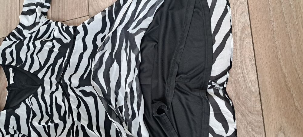 Sukienka w panterkę