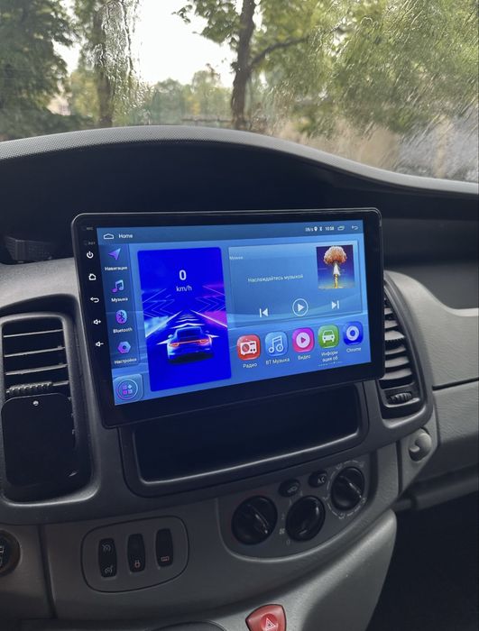 Android магнітола opel vivaro renault trafic nissan primastar віваро