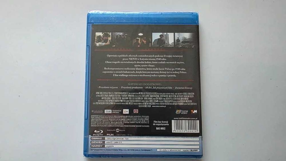 blu ray Katyń polska dystrybucja
