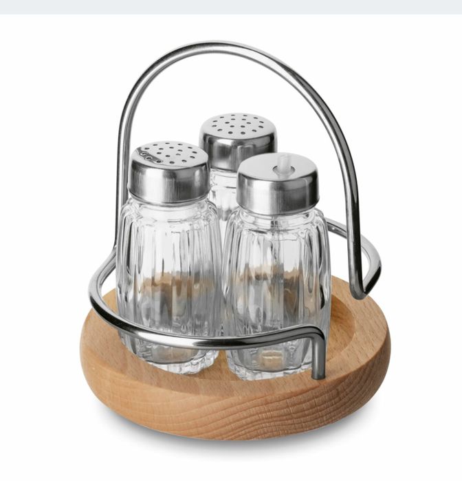 Przyprawnik sol, pieprz, oliwa