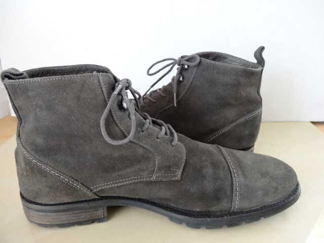 Buty TOMMY HILFIGER CARLOS roz 45 Skóra Trzewiki Męskie