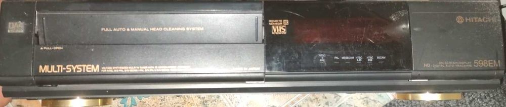 Обменяю видеомагнитофон Hitachi (Made Japan), DVD player Pioneer