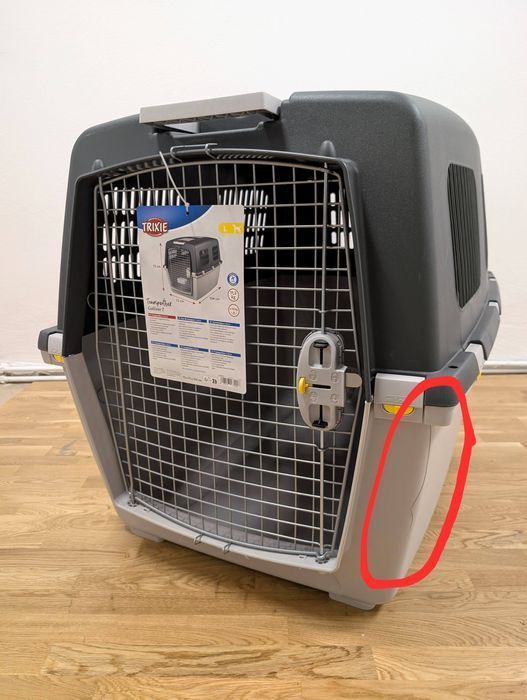 Trixie Transporter dla Psa Gulliver 7 do 50kg NAJWIĘKSZY USZKODZONY