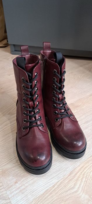Жіночі черевики Jenny Fairy, 37 р, бордові