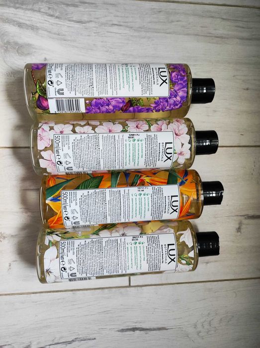 Zestaw 4 żeli pod prysznic Lux Botanicals