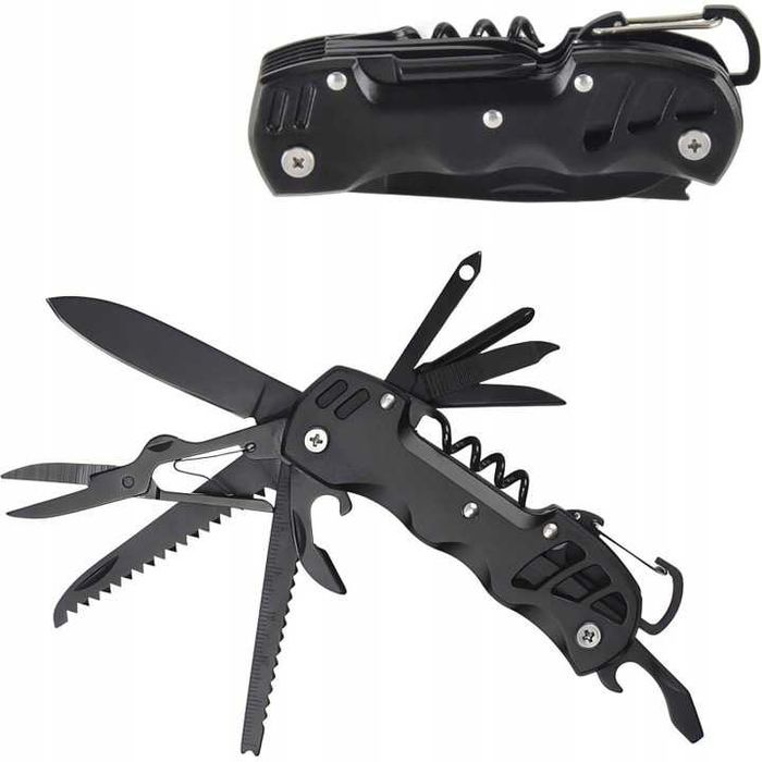 Scyzoryk Multitool 13w1 Narzędzie Wielofunkcyjne Survival Z Etui