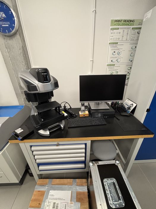 Keyence skaner 3d VR 5200