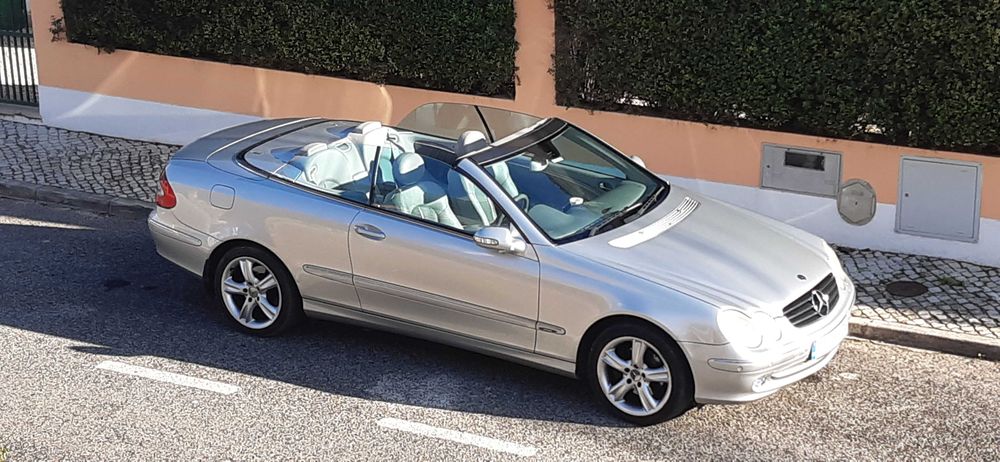 mercedes clk w209 320 gasolina para peças ótimo estado