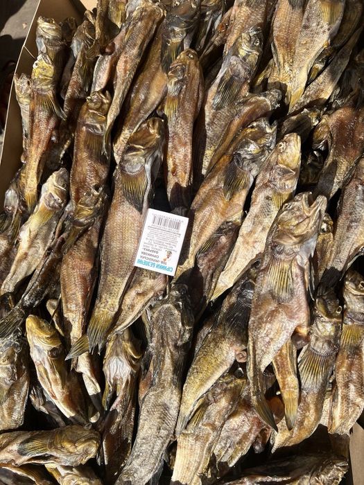 Бычок  вяленый  икрянчик.