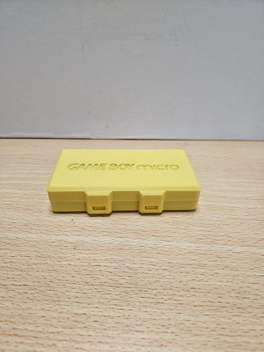 Caixa Gameboy Micro em 3D