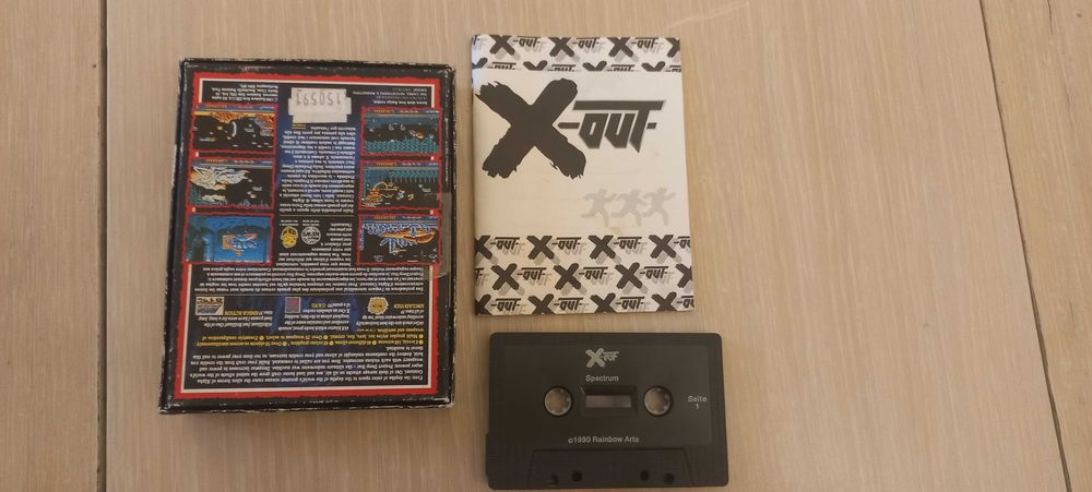 oryginalna gra X-Out na ZX Spectrum