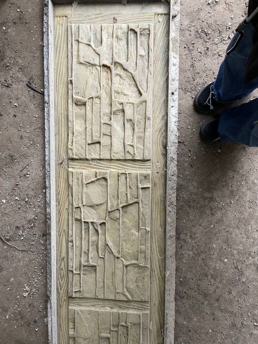 Плити для виготовллення бетонних заборів