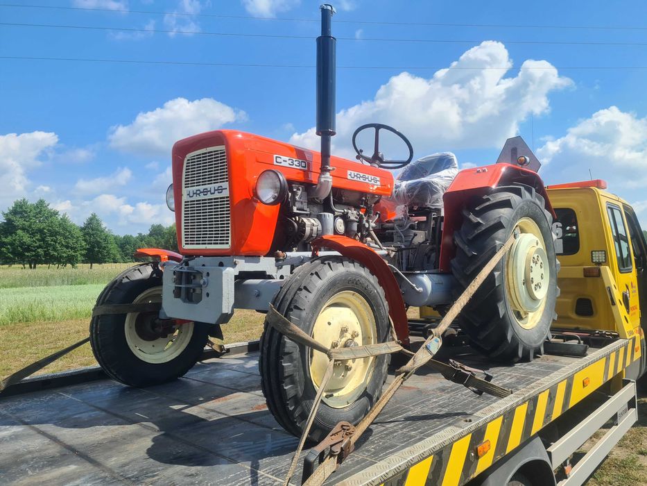 Transport Łuków - ciągniki, maszyny, laweta, usługi transportowe