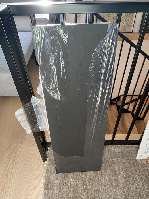 Panel akustyczny 90x30 dąb na czarnym filcu