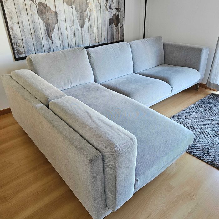 Sofá IKEA Nockeby - Sofá 3 lugares c/chaise longue