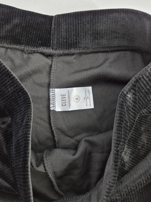 Nowe legginsy damskie szeroka nogawka S