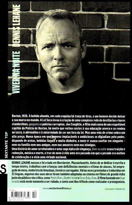 Livro - Viver na Noite - Dennis Lehane