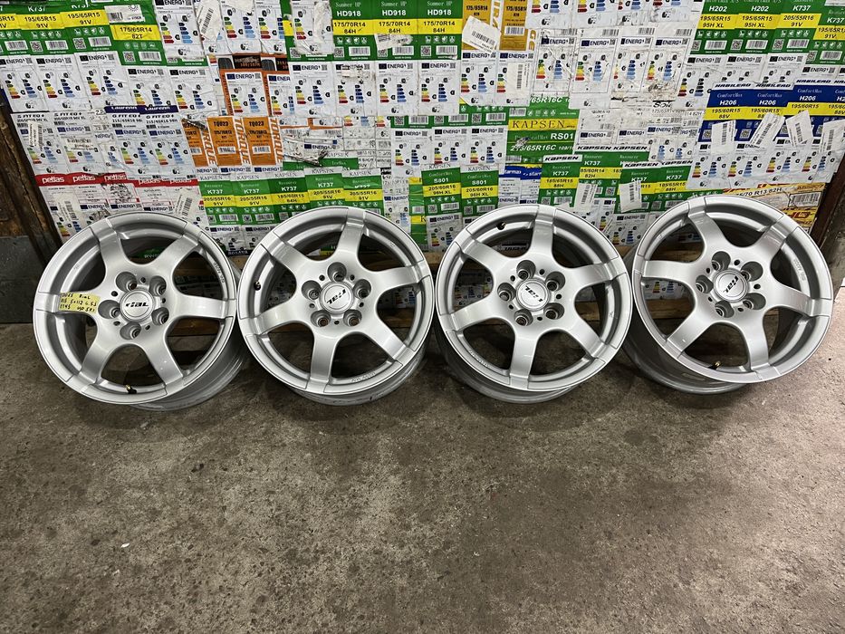 Литі диски rial r15 5/112 6,5j et45 шкода фольс сеат skoda vw seat