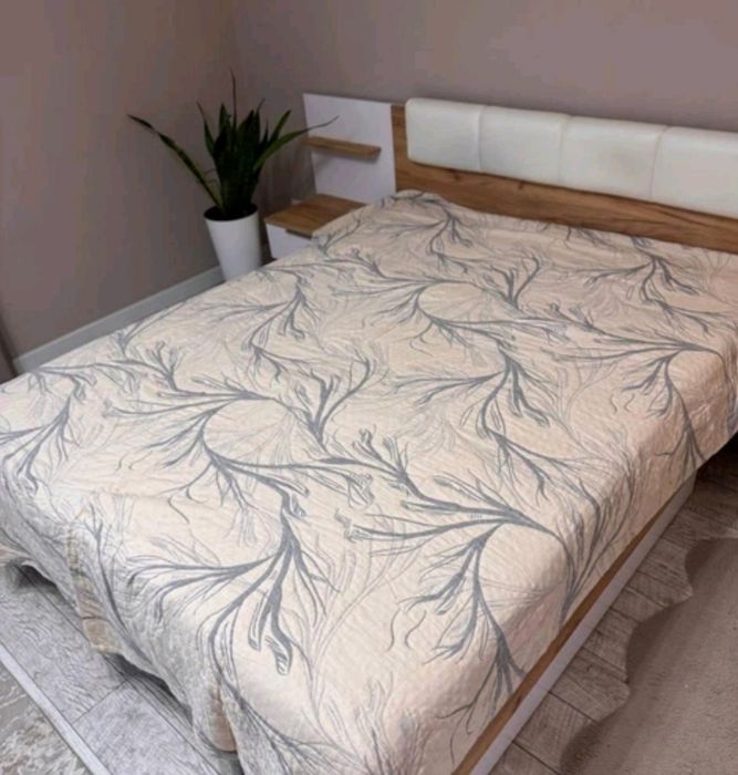 Муслінові натуральні покривала "Malloory Home" "210*240"см.