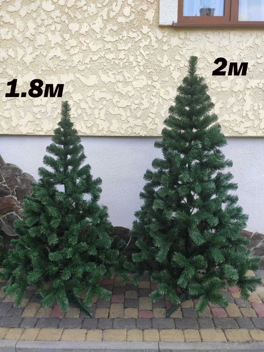 ТОП ПРОДАЖ! Ялинка зелена карпатська 1,3 м - 2,5 м, елка искусственная