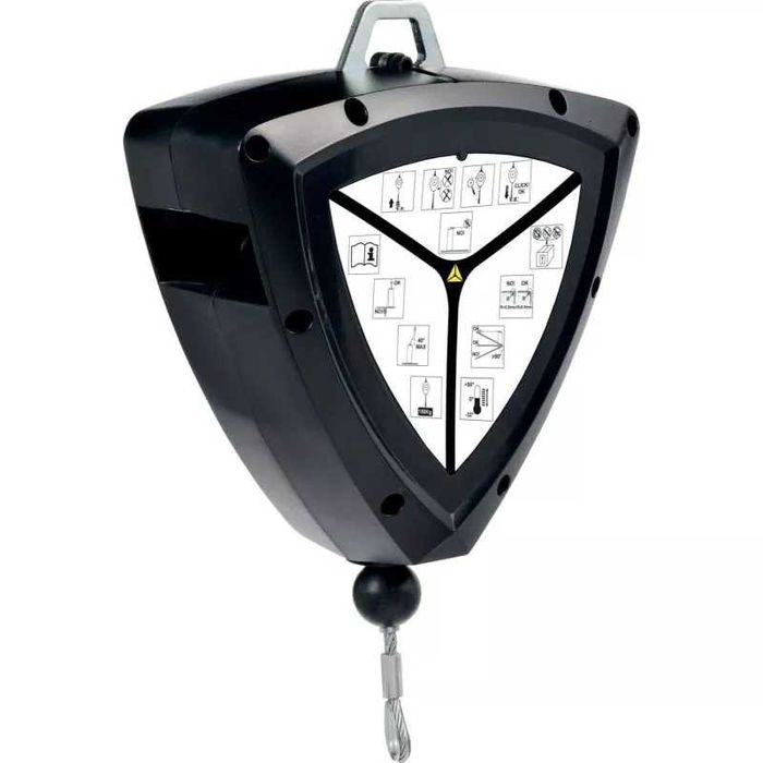 Urządzenie samohamowne do asekuracji ładunku  Delta