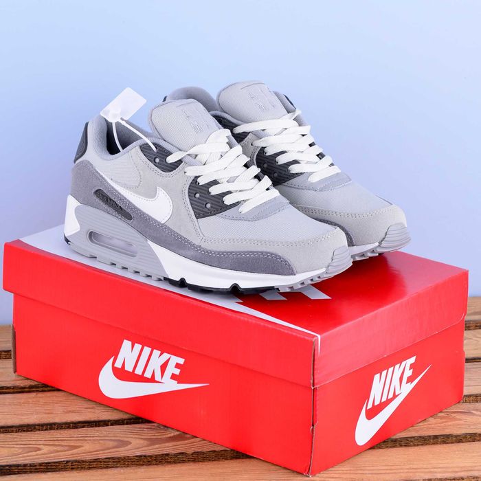 (2010) Кросівки Nike Air Max 90 сірий колір (37-41)