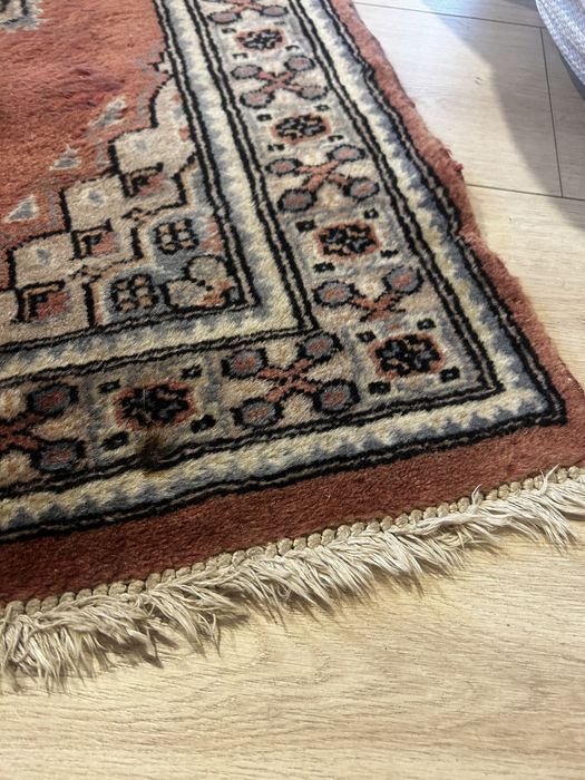 Dywan pakistański orientalny wełniany ręcznie tkany medalion Pakistan