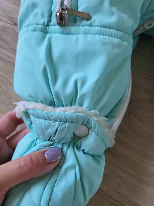 Комбінезон для новонароджених зимовий теплий на овчині