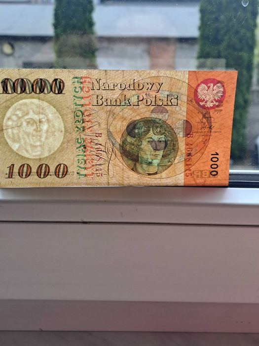 1000 złotych Kopernik z 1965 seria B...