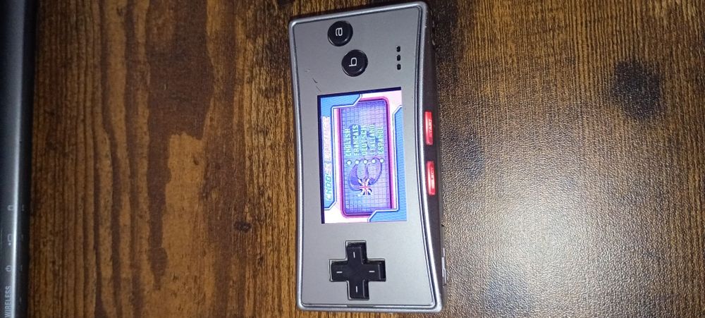 Nintendo gameboy micro