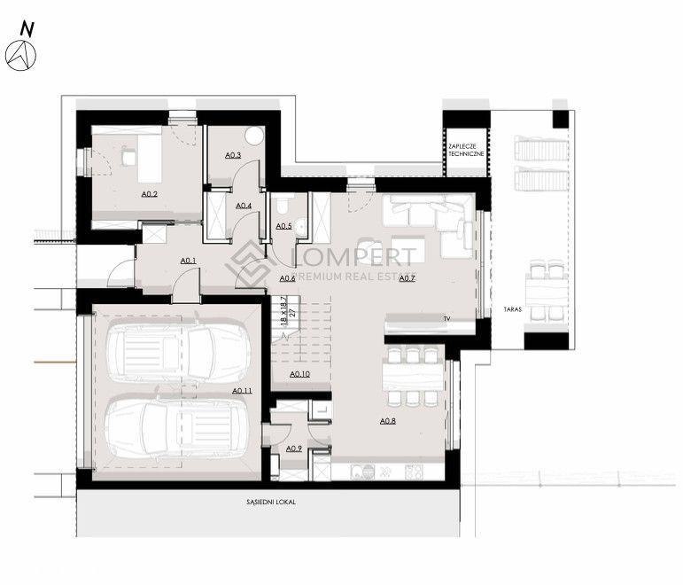 4 domy | PnB | działki około 1.000 m2 | odrolnione
