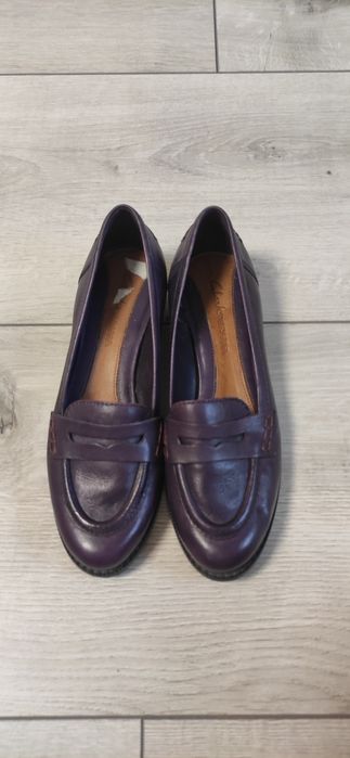 Шикарные лоферы из премиум коллекции Clarks размер 37,5-38